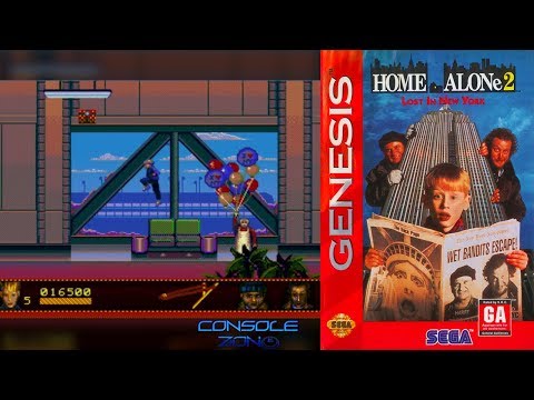 Home Alone 2: Lost in New York (Один Дома 2: Затерянный в Нью-Йорке) - прохождение игры (Sega MD)