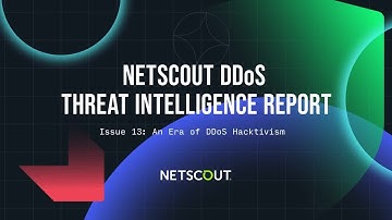 NETSCOUT DDoS Threat Intelligence Report | 1st Half 2024