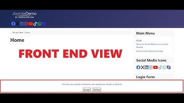 Joomla extension for Google consent mode v2 cookies