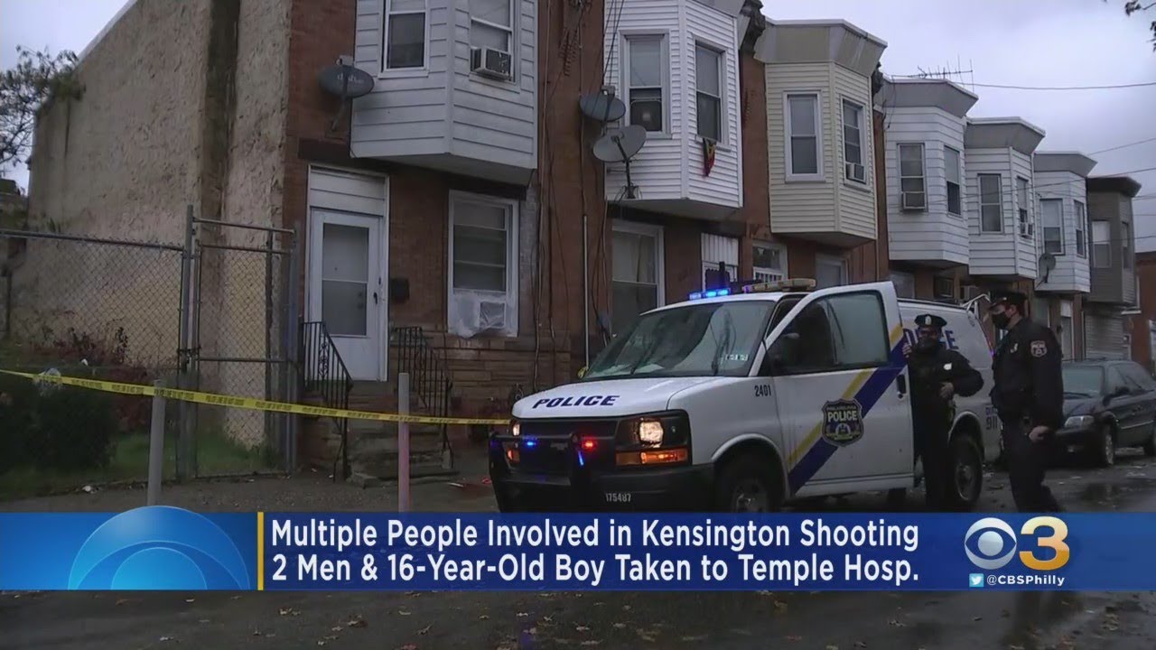 Philadelphia Police Investigating Triple Shooting In Kensington - YouTube