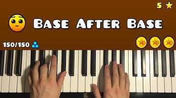 Geometry Dash - Level 5 - Base After Base (Piano Tutorial Lesson)