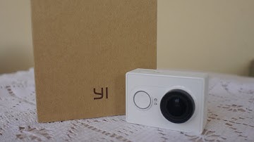 Yi Action Camera Unboxing and Setup Walkthrough