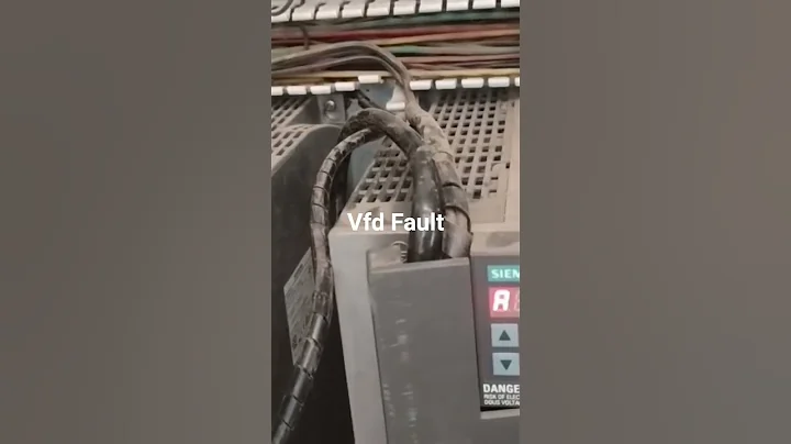 vfd fault        #vfd #automation #energydistribution #paneldesign #greenenergy