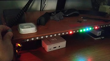 Arduino VU meter with WS8212 LED strip