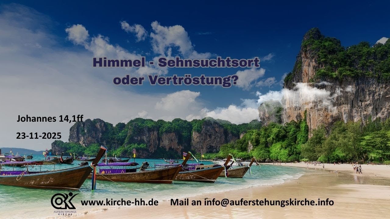 Himmel - Sehnsuchtsort oder Vertröstung? | Roger Bahr | 23.11.25