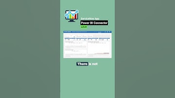 #servicenow reporting with #powerbi