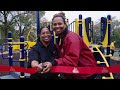 The Preds Front Office Staff Builds a Community Playground In Nashville