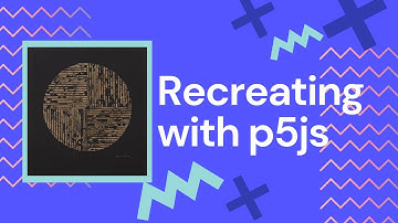 Recreating with p5js - Zarina Untitled 2016