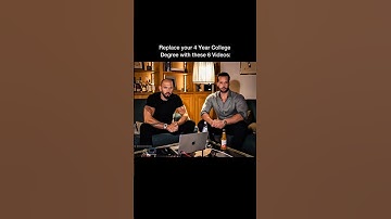 Replace your 4 Year College Degree, With these 6 Videos | #btech #college #engineering #cse #coding