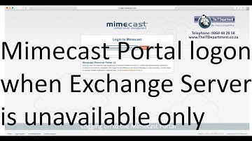 Mimecast Portal Login