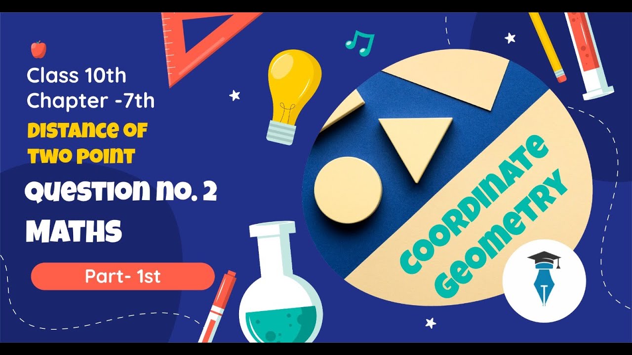 Class 10th Maths Chapter 7th Coordinate Geometry Distance Of class-10th-maths-chapter-7th-coordinate-geometry-distance-of