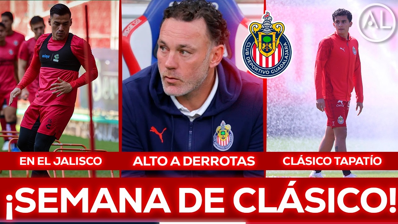 🔥 ATLAS VS CHIVAS, ALTO A LAS DERROTAS | MILITO AFINA DETALLES | YA ENTRENAN EN SUS GUARIDAS