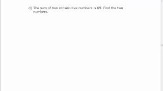 Word problems using 1 variable