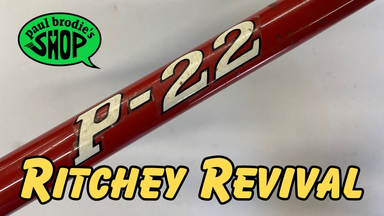 Repairing a Vintage Ritchey Frame! // Paul Brodie