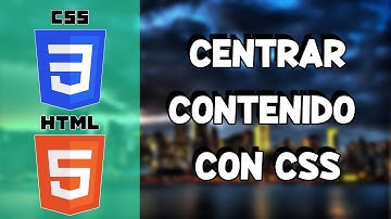 CÓMO CENTRAR EN CSS CUALQUIER ELEMENTO 🤯😱😵