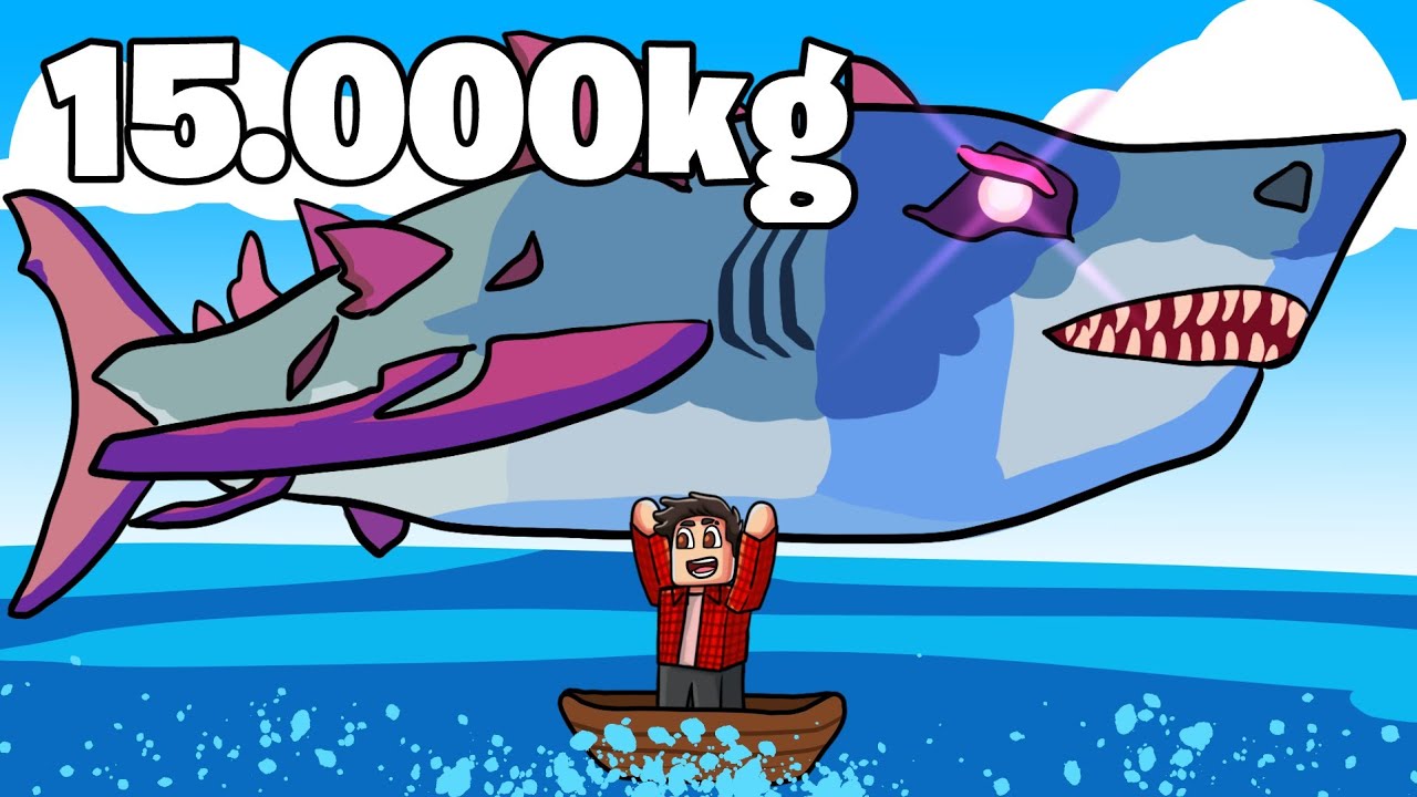 ŁOWIMY MEGALODONA W FISCH! | ROBLOX