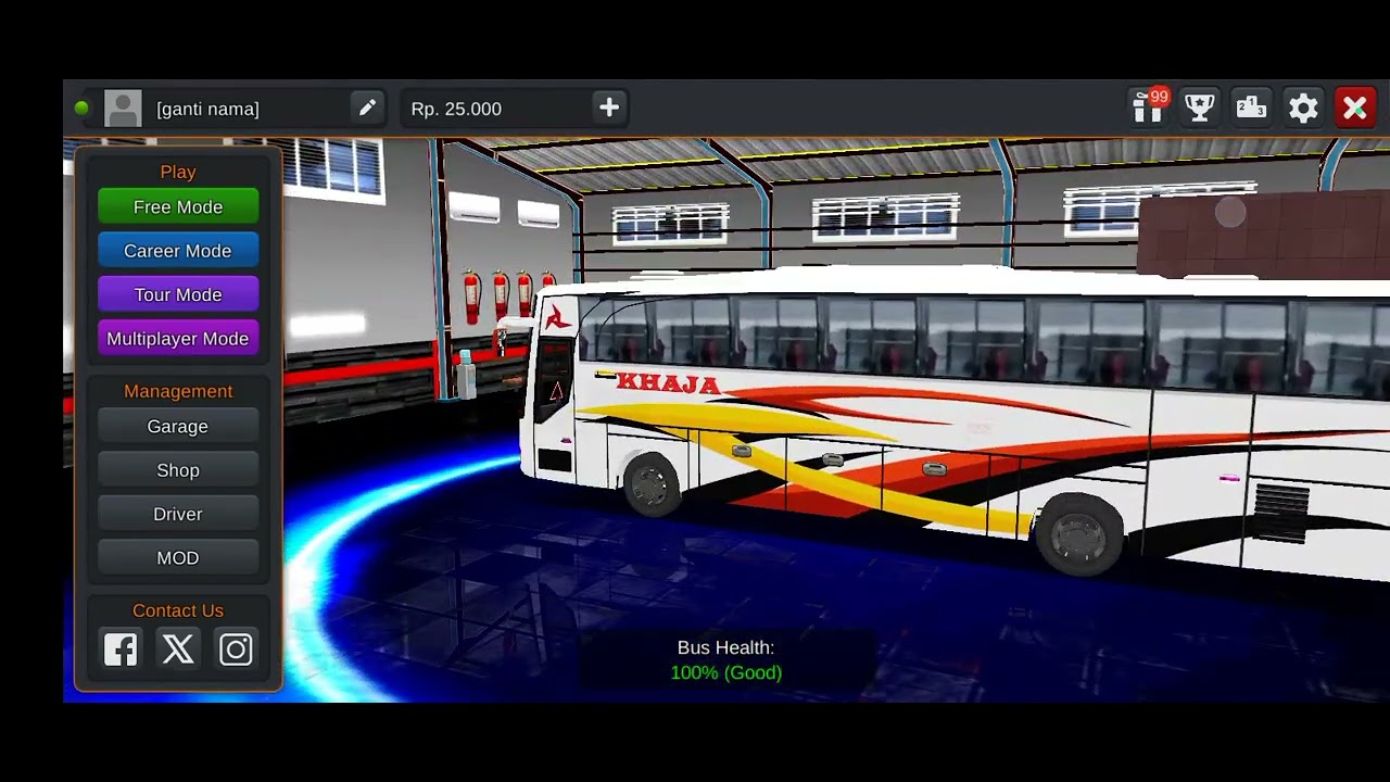 khajapuri behan bus skin Iman 2025