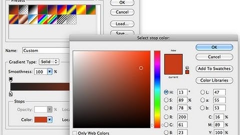 Gradient tool in depth Photoshop cs6 Part1