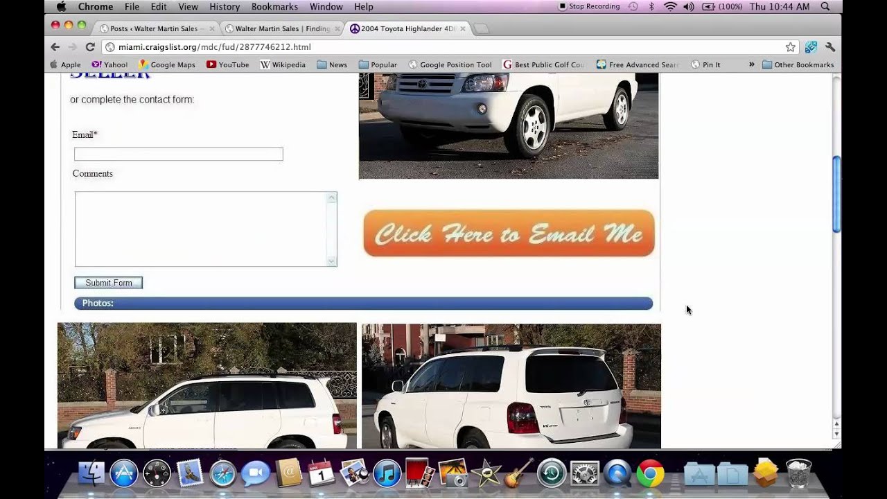 Craigslist Miami FL - How To Find Used Cars Under $2000 ...