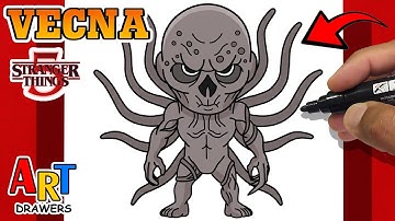 How to Draw VECNA Stranger Things 5 😱😮!