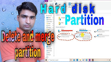 How to Delete Hard Disk Partition | Merge Partition | Increase Partition Size kaise kare in hindi