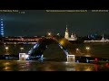 Первая разводка Дворцового моста на Неве в Санкт-Петербурге 23 марта 2023 года.
