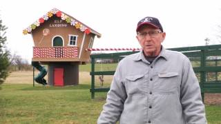 Rooftop Landing Reindeer Farm