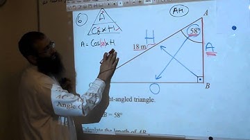 Edexcel EXAM Q TRIGONOMETRY Q5n6  FRIDAY 28032014 GCSE LESSON