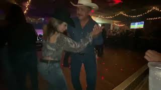 Country music dancing at Stetson Bar in San Antonio, Tx 04/06/23