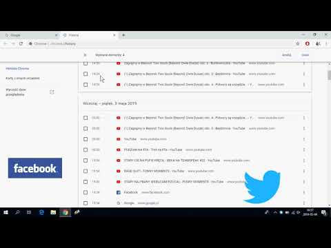 Wideo: Jak Usunąć Historię Linków