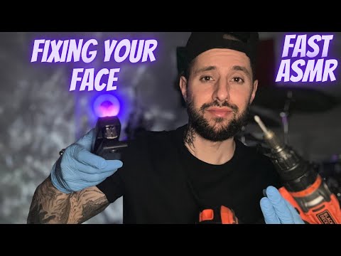 ASMR | Fixing Your Face (Fast & Aggressive