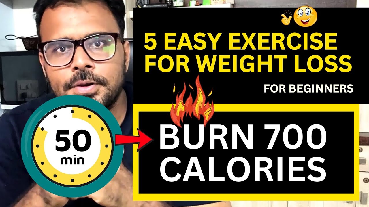 How To Burn 700 Calories A Day 5 Easy Exercise for Weight Loss to Burn 700 Calories - YouTube