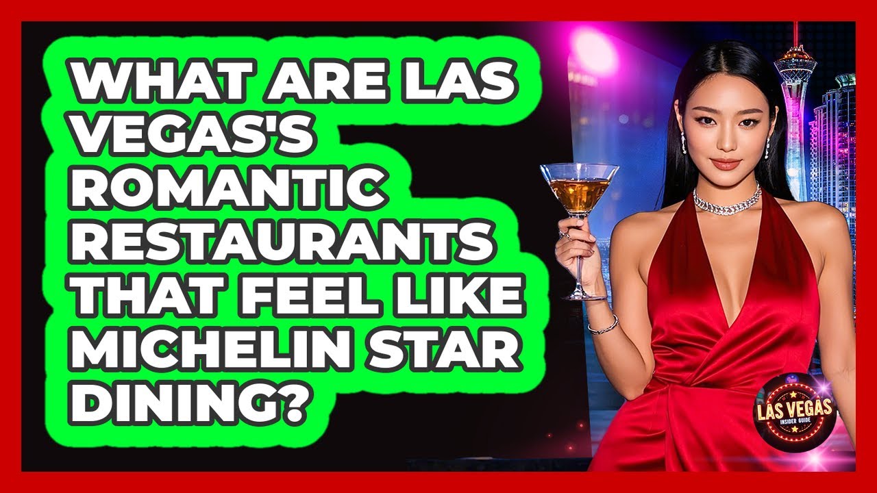 What Are Las Vegas's Romantic Restaurants That Feel Like Michelin Star Dining?