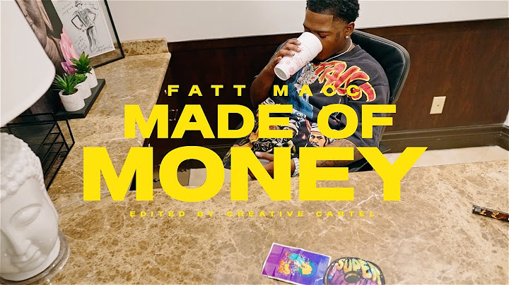 Fatt Macc - "Made Of Money" [Official Music Video]
