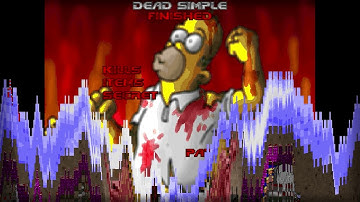 Call Of Doom Black Warfare (Vainilla Ver) + Simpson Doom (Mix) - Maps Of Chaos - Gameplay.