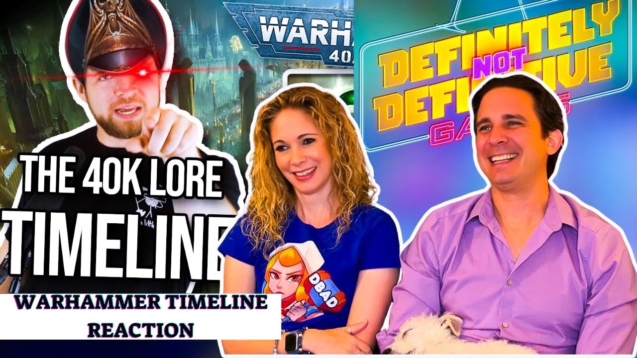 What is Warhammer 40 000 | Timeline of 40K Lore Reaction