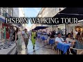 Lisbon Street Walk - Lizbon Yürüyüş Turu - 4K Ultra HD