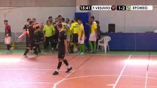 Serie C2 Futsal: Vesuvio vs. Epomeo match abandoned following pitch invasion screenshot 2