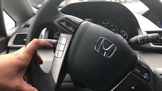 honda brake parking odyssey