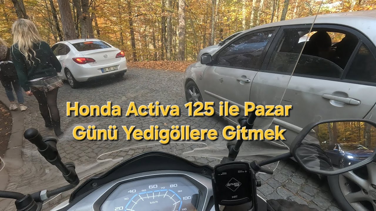 Honda Activa 125 ile Pazar Günü Yedigöllere Gidiyoruz...