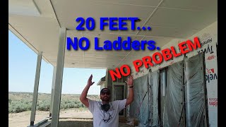 How to Paint Massive Soffits Without a Ladder by Paint Boss 3,970 views 2 years ago 9 minutes, 24 seconds