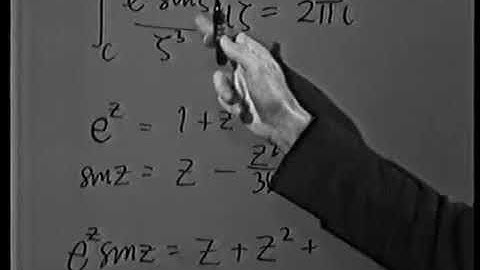 OU BBC M332 Ep 5 of 11 Contour Integrals Complex Analysis