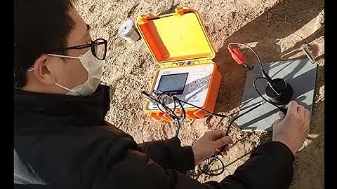 Non-nuclear electrical density gauge(EDG) for soil test