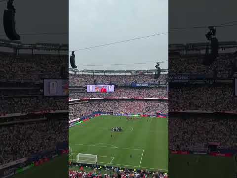 England Fans Celebrate Team's Win With Rendition of 'Wonderwall'