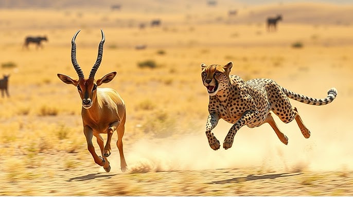 Cheetah vs Deer The Most Intense Chase Ever Caught on Camera 4K UHD (AI  Documentary 2025) #wildlife