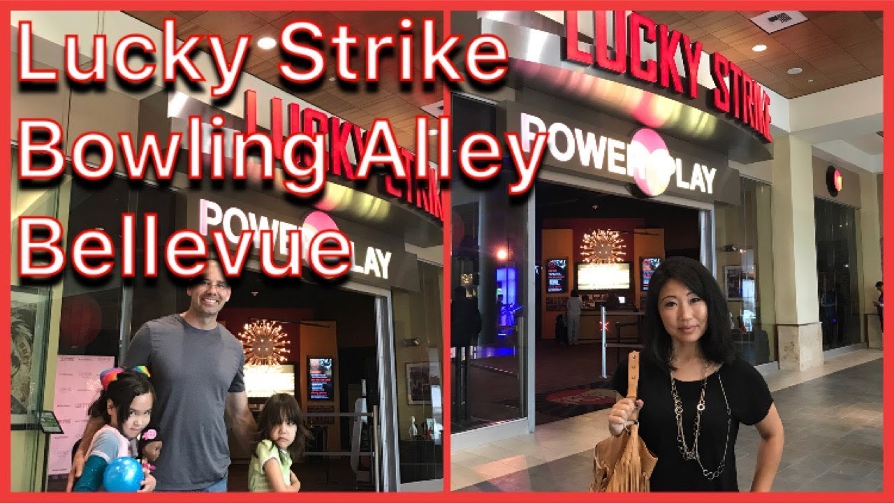 Bellevue Bowling Alley - Lucky Strike 🍀 - Rainy Day in Seattle