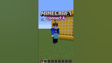 Minecraft Connect 4 (Part 1) #minecraft #minecraftshorts