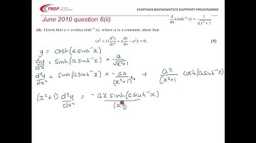 FMSP Revision: OCR FP2 June 2010 Qu 6 - Differentiation