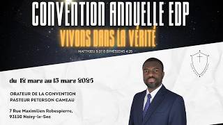 Session 1 - Convention EDP - Culte Vendredi 13 Mars 2026  - Ministère des HOMMES