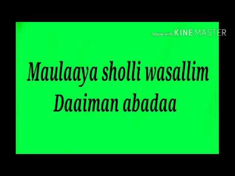 Sholawat Burdah Lirik Music